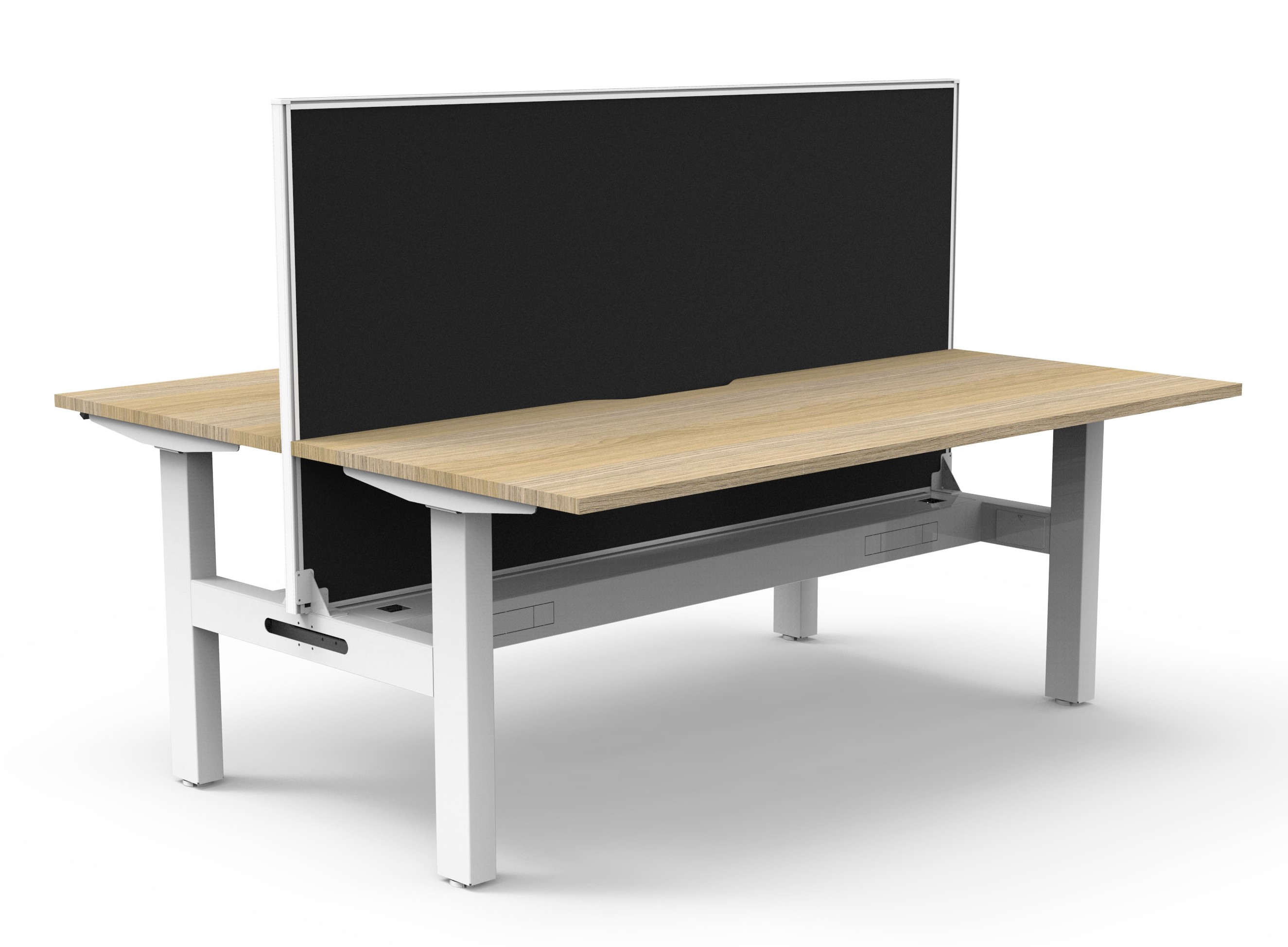 Boost Static Double Sided Workstation - With Screen